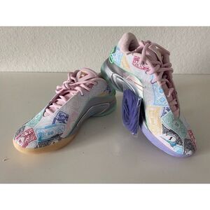 Nike LeBron XXII Monopoly Currency Shoes Sneakers 2 Laces FZ1097-100 Men's 9.5